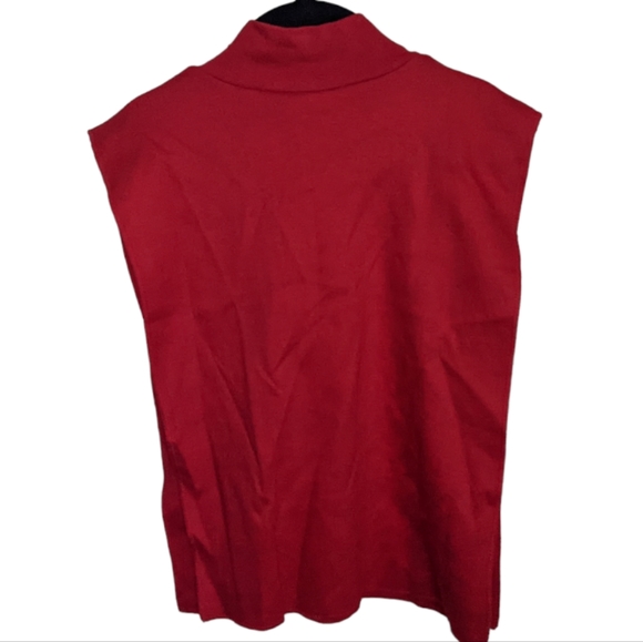 NWT CC Hughes Red Pullover Poncho - Toddler Size ❤️✨ - Picture 2 of 8